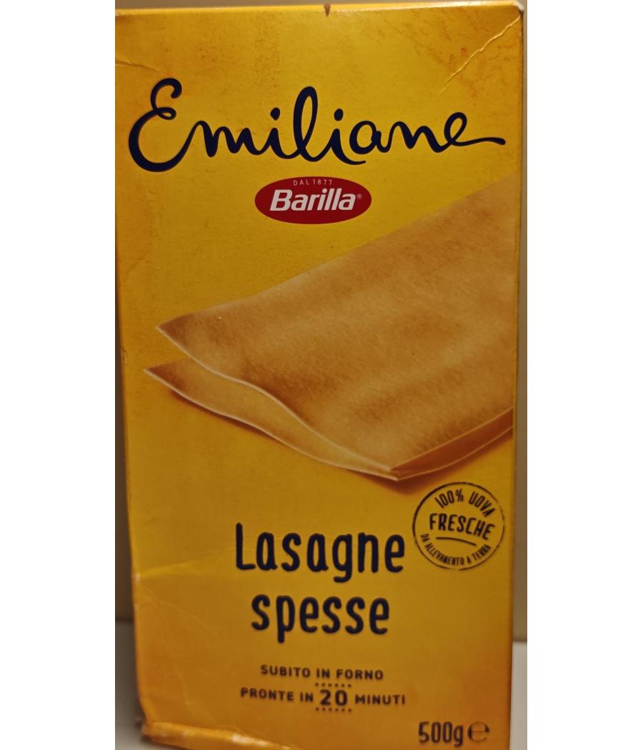 LASAGNE BARILLA EMILIANE 500G LASAGNE BARILLA EMILIANE 500G