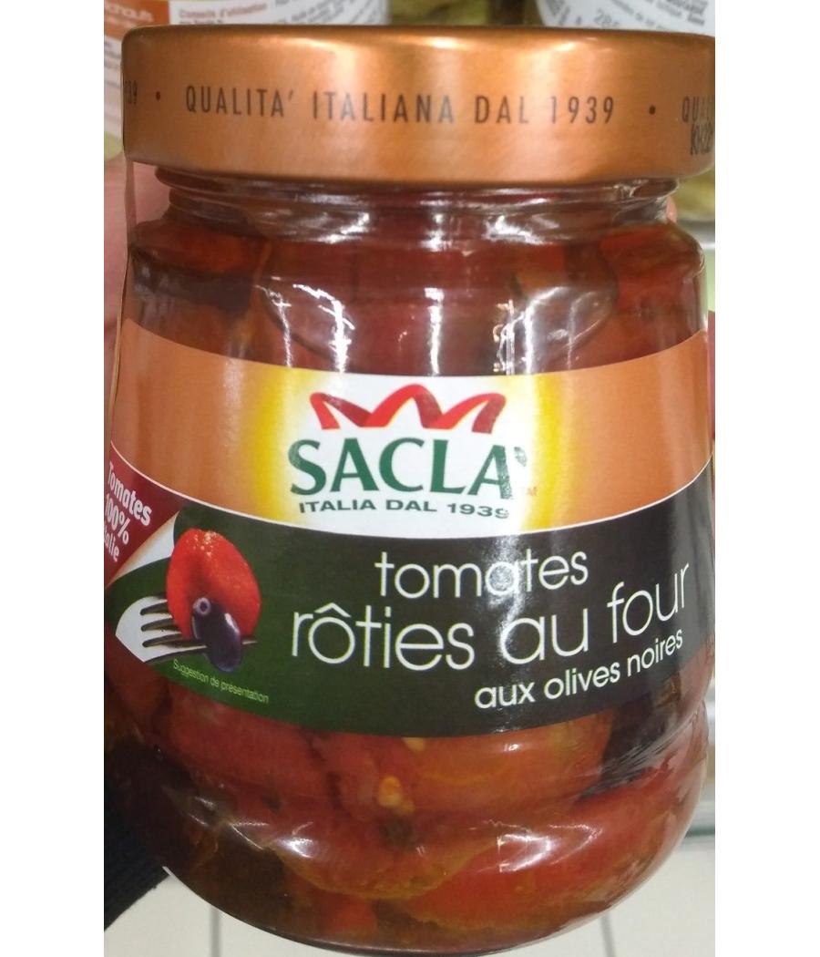 TOMATES ROTIES AU FOUR AUX OLIVES NOIRES 285G TOMATES ROTIES AU FOUR AUX OLIVES NOIRES 285G