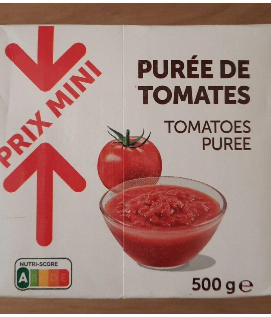 PUREE DE TOMATES 500G PUREE DE TOMATES 500G