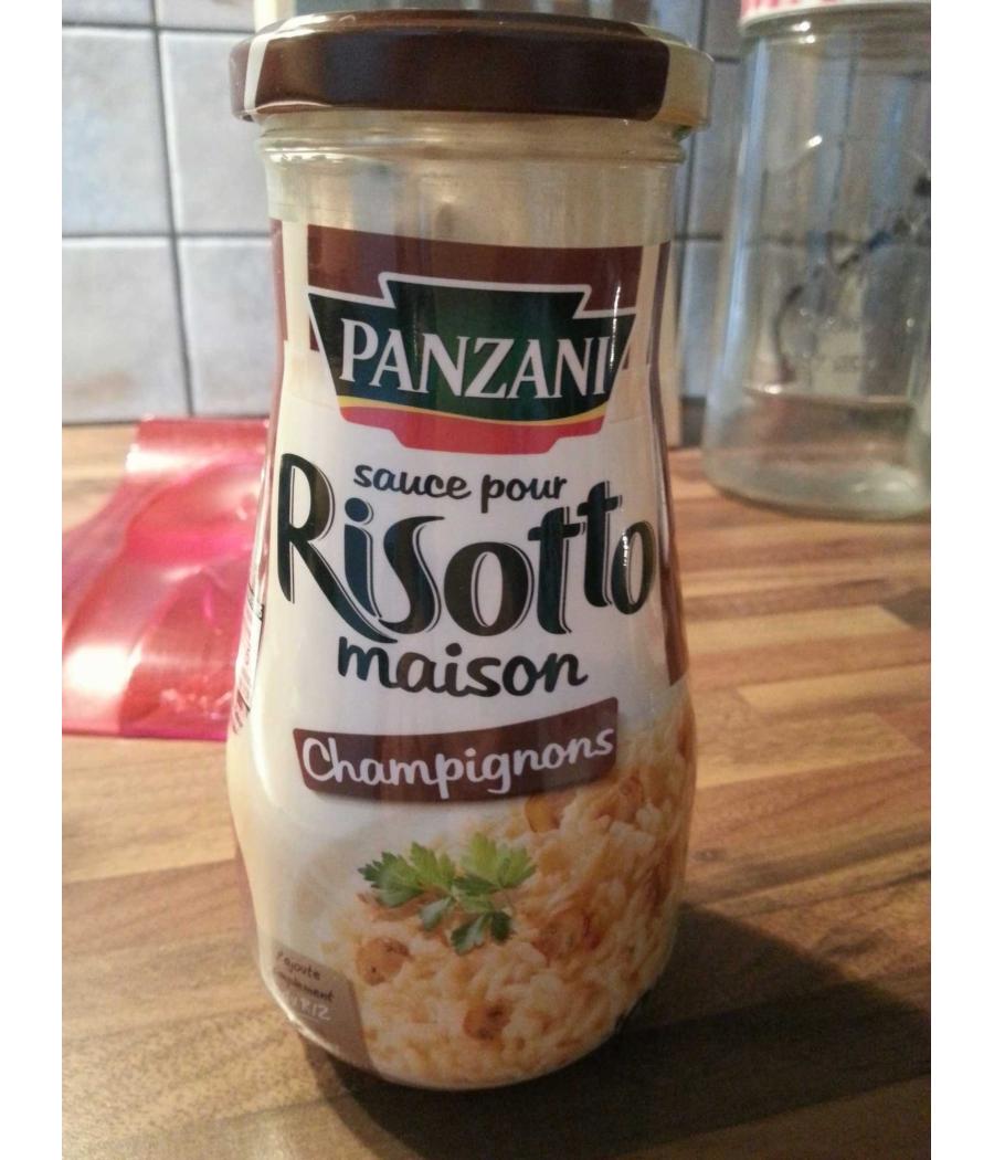 SAUCE POUR RISOTTO MAISON CHAMPIGNONS  370G SAUCE POUR RISOTTO MAISON CHAMPIGNONS  370G