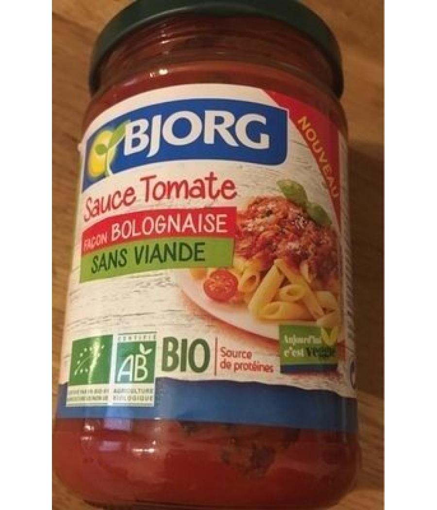 SAUCE TOMATE FACON BOLOGNAISE SANS VIANDE BIO 250G SAUCE TOMATE FACON BOLOGNAISE SANS VIANDE BIO 250G