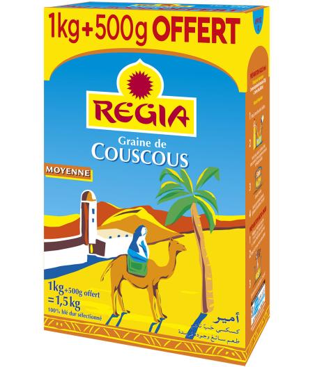 GRAINE DE COUSCOUS REGIA 1500G