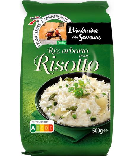 RIZ ARBORIO POUR RISOTTO ITINERAIE DES SAVEURS 500G