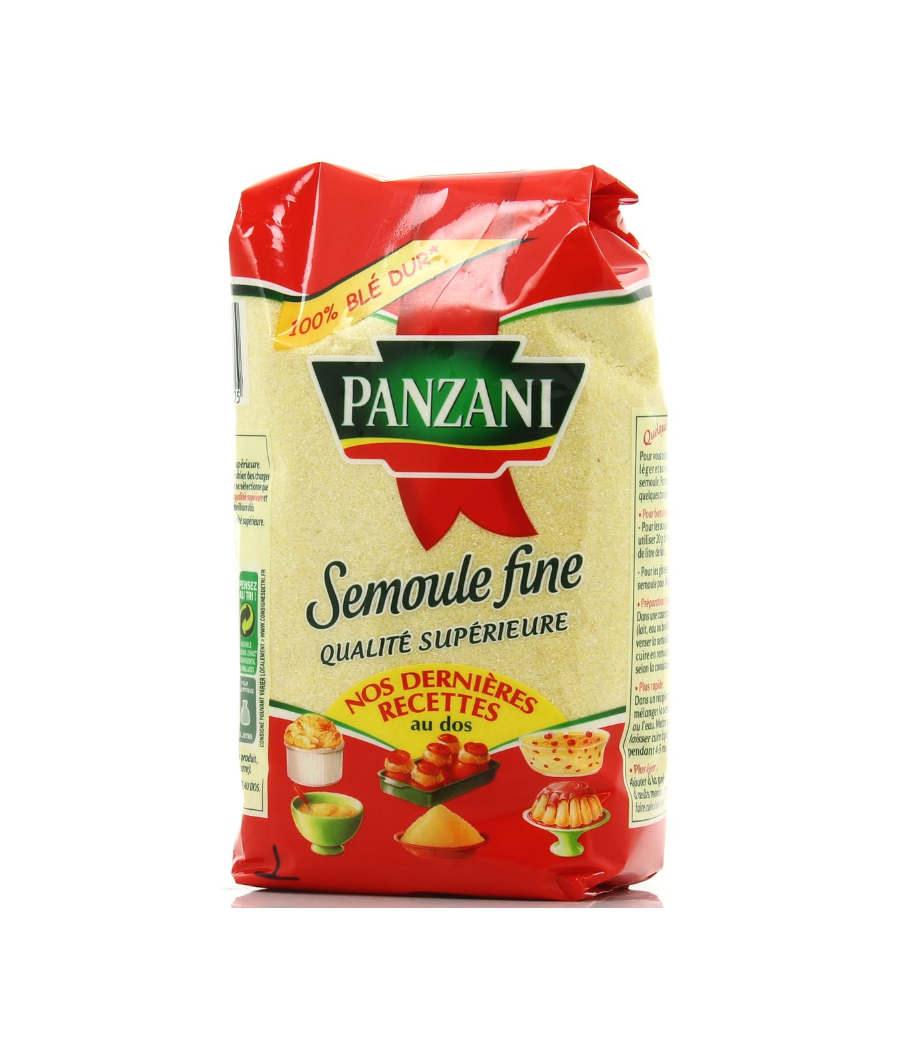 COUSCOUS PANZANI SEMOULE FINE 500G COUSCOUS PANZANI SEMOULE FINE 500G