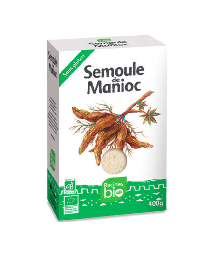FARINE RACINES BIO SEMOULE DE MANIOC FARINE RACINES BIO SEMOULE DE MANIOC
