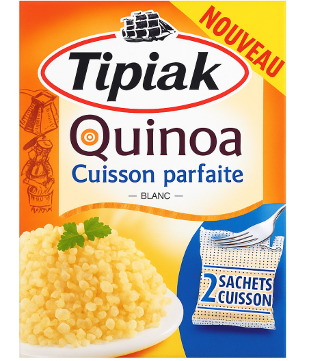 QUINOA CUISSON PARFAITE TIPIAK 2 X 120G