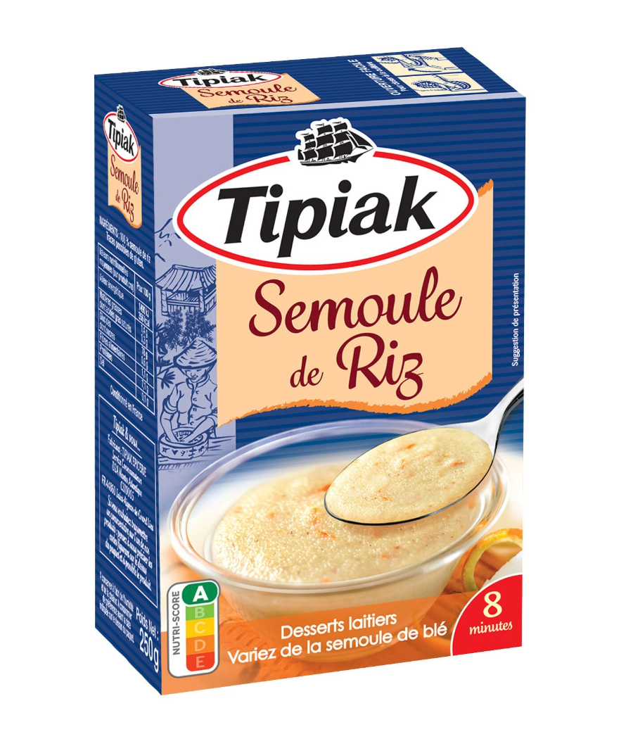 SEMOULE DE RIZ TIPIAK 250G SEMOULE DE RIZ TIPIAK 250G