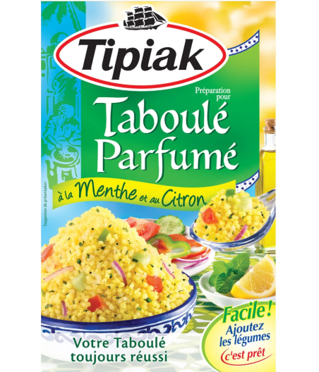 PREPARATION TABOULE MENTHE CITRON TIPIAK 350G