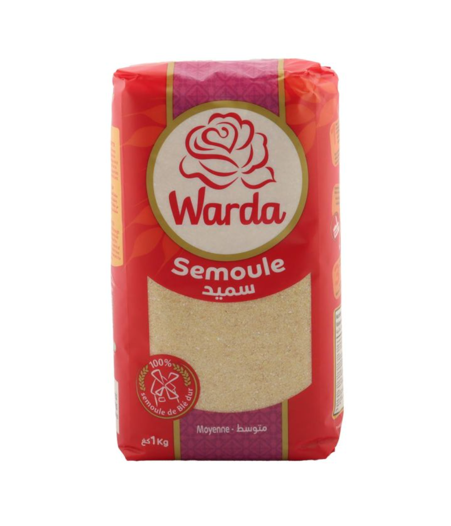 CEREALES WARDA SEMOULE 1KG CEREALES WARDA SEMOULE 1KG