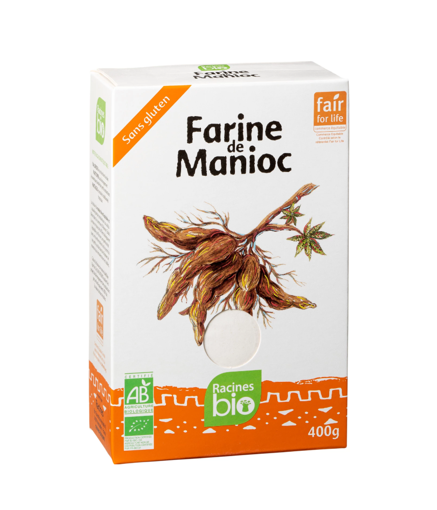 FARINE RACINE DE MANIOC 400G FARINE RACINE DE MANIOC 400G