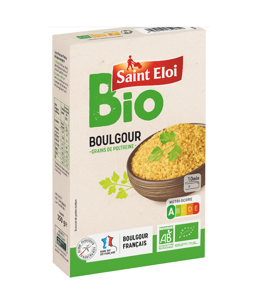 BOULGOUR BIO SAINT ELOI 500G BOULGOUR BIO SAINT ELOI 500G