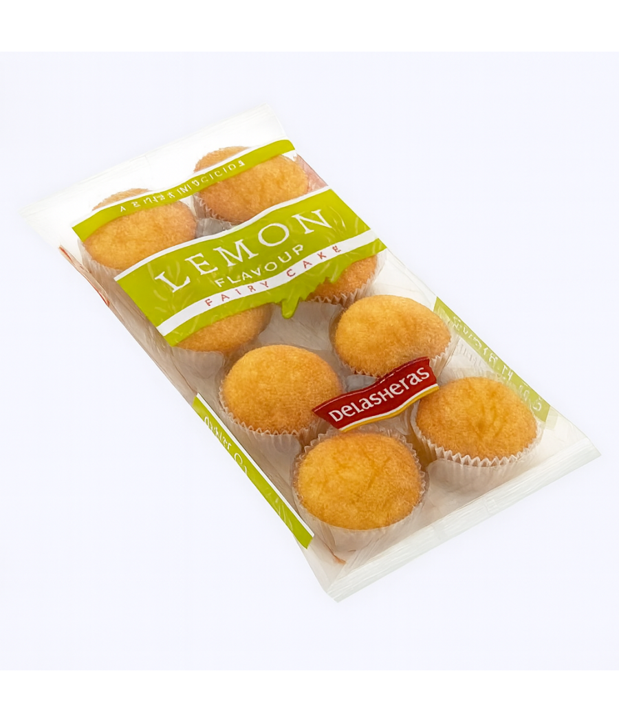 8 MINI-MUFFINS AU CITRON DELASHERAS 8 MINI-MUFFINS AU CITRON DELASHERAS