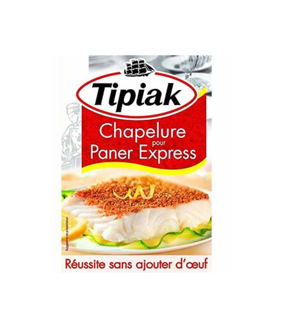 CEREALES TIPIAK CHAPELURE POUR PANER EXPRESS 200G CEREALES TIPIAK CHAPELURE POUR PANER EXPRESS 200G