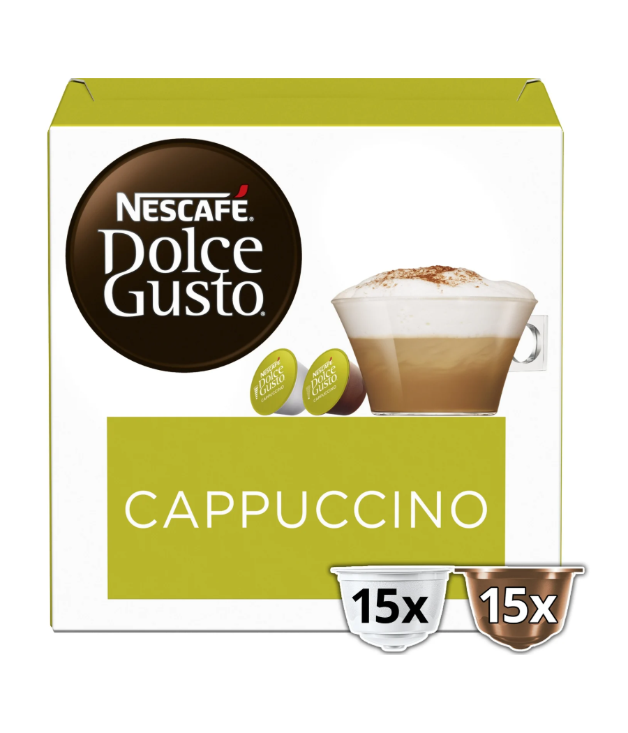 NESCAFE DOLCE GUSTO CAPPUCCINO X30 CAPSULES NESCAFE DOLCE GUSTO CAPPUCCINO X30 CAPSULES