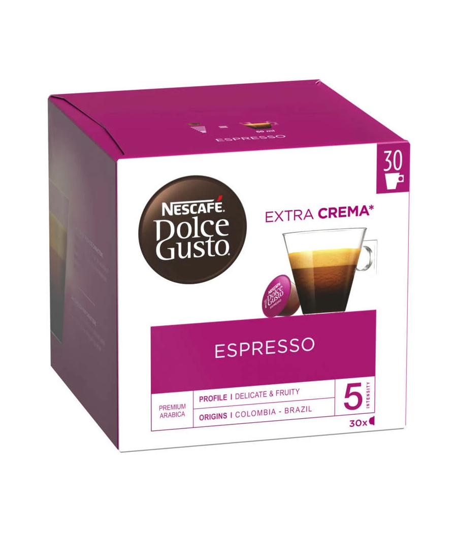 NESCAFE DOLCE GUSTO ESPRESSO X30 CAPSULES NESCAFE DOLCE GUSTO ESPRESSO X30 CAPSULES