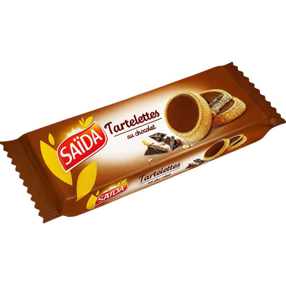 TARTELETTES AU CHOCOLAT SAIDA 120G