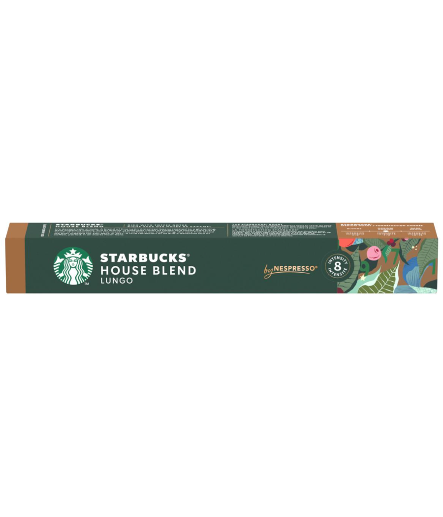 CAFE STARBUCKS PAR NESPRESSO  X10 CAPSULES CAFE STARBUCKS PAR NESPRESSO  X10 CAPSULES