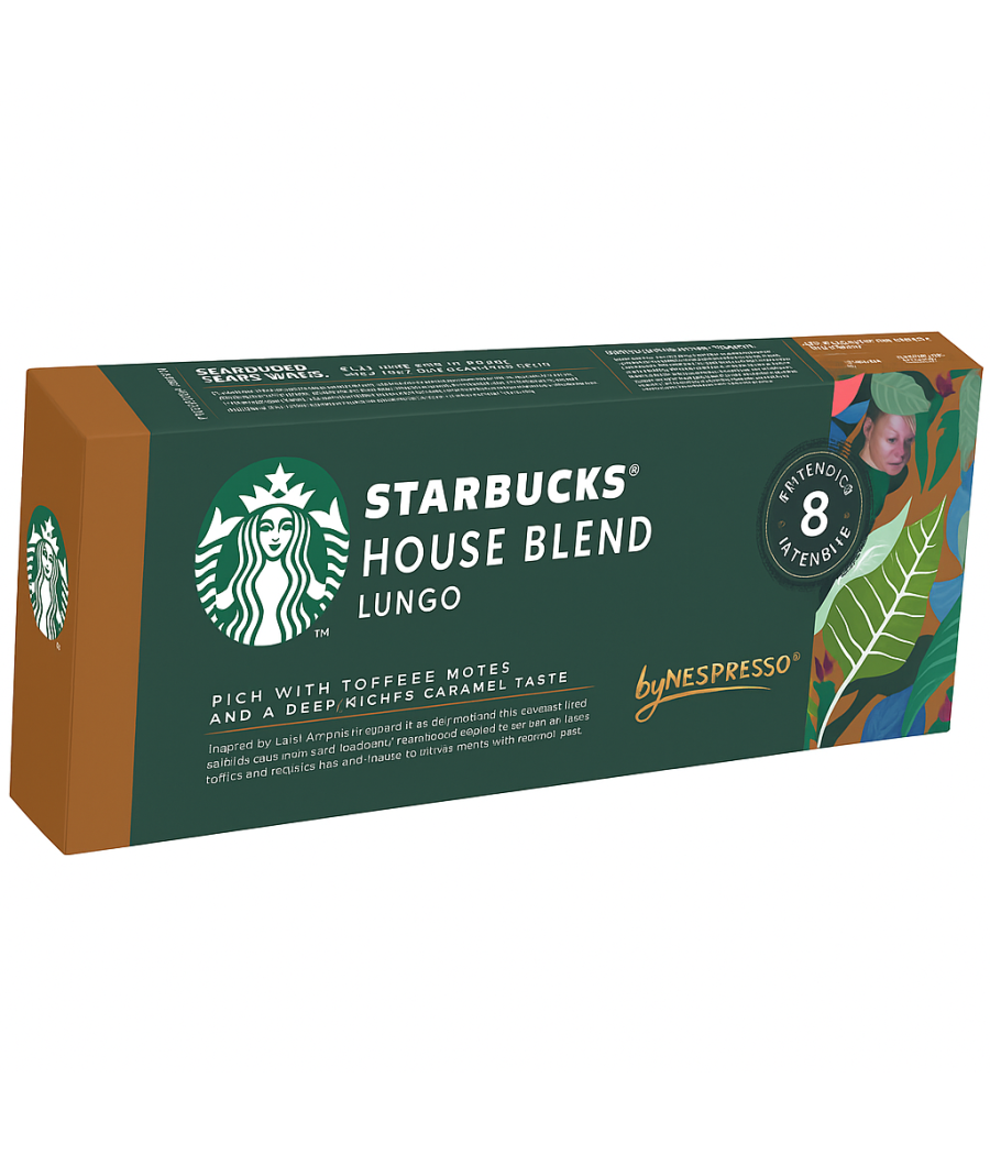 CAFE STARBUCKS PAR NESPRESSO  X10 CAPSULES CAFE STARBUCKS PAR NESPRESSO  X10 CAPSULES