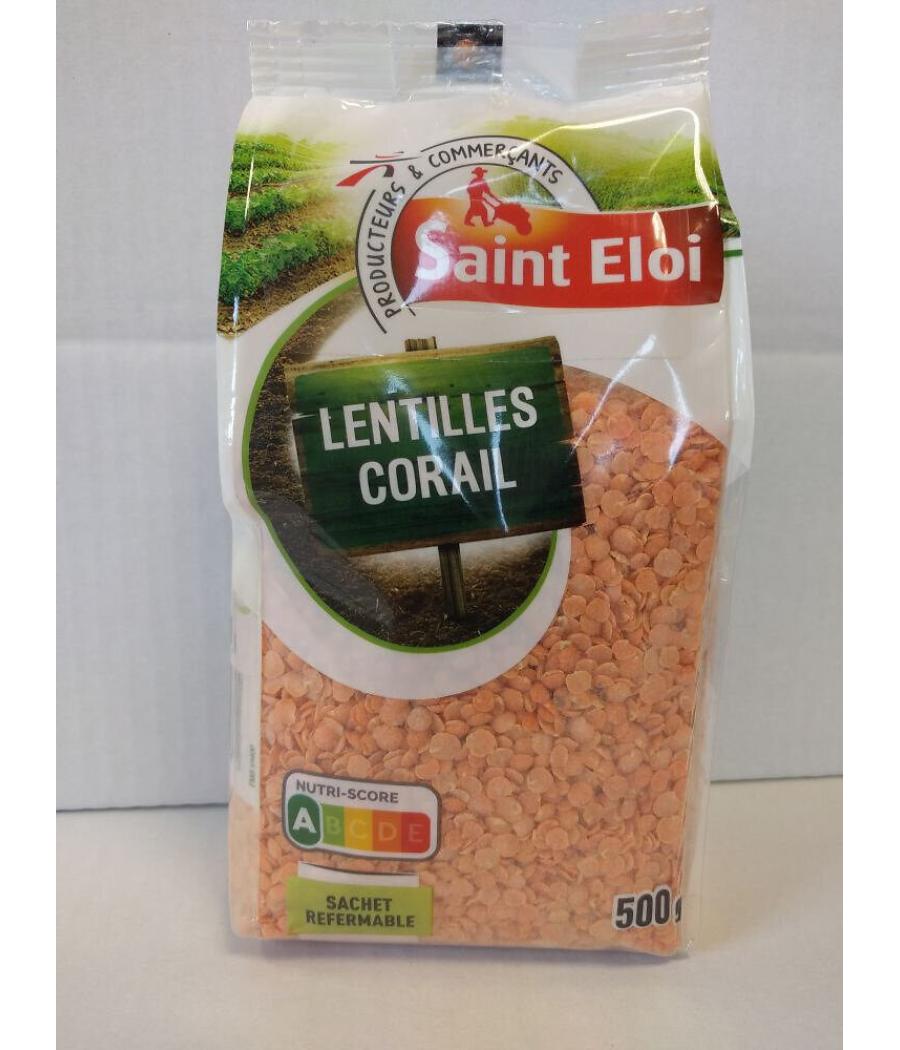 LENTILLE CORAIL SAINT ELOI 500G LENTILLE CORAIL SAINT ELOI 500G