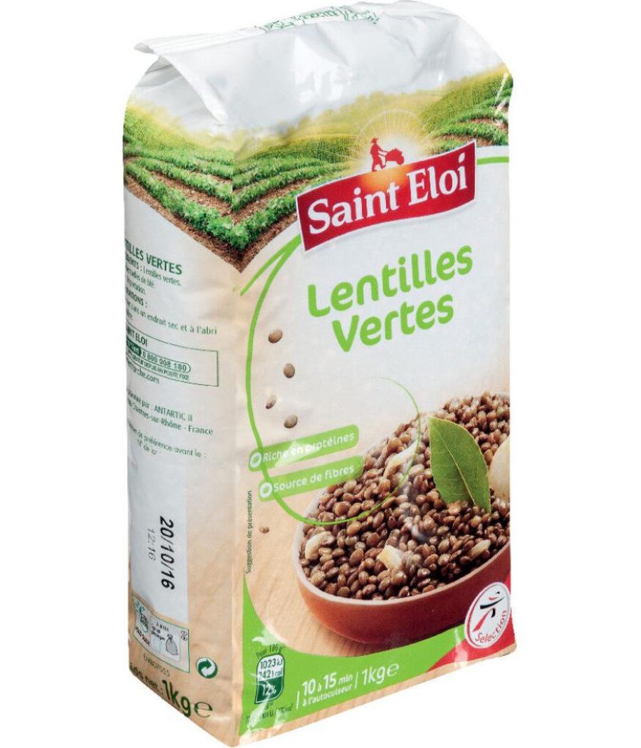 LENTILLES VERTES SAINT ELOI 7KG LENTILLES VERTES SAINT ELOI 7KG