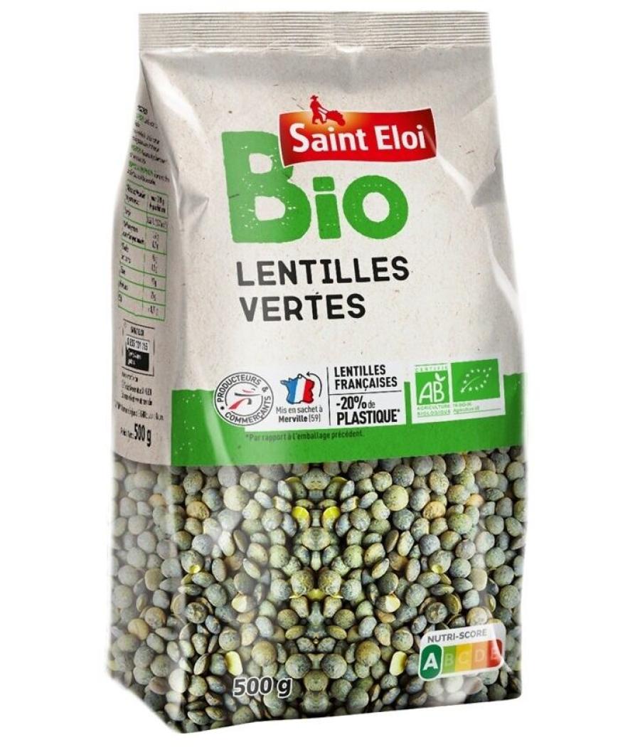 LENTILLE VERTE BIO SAINT ELOI 500G LENTILLE VERTE BIO SAINT ELOI 500G