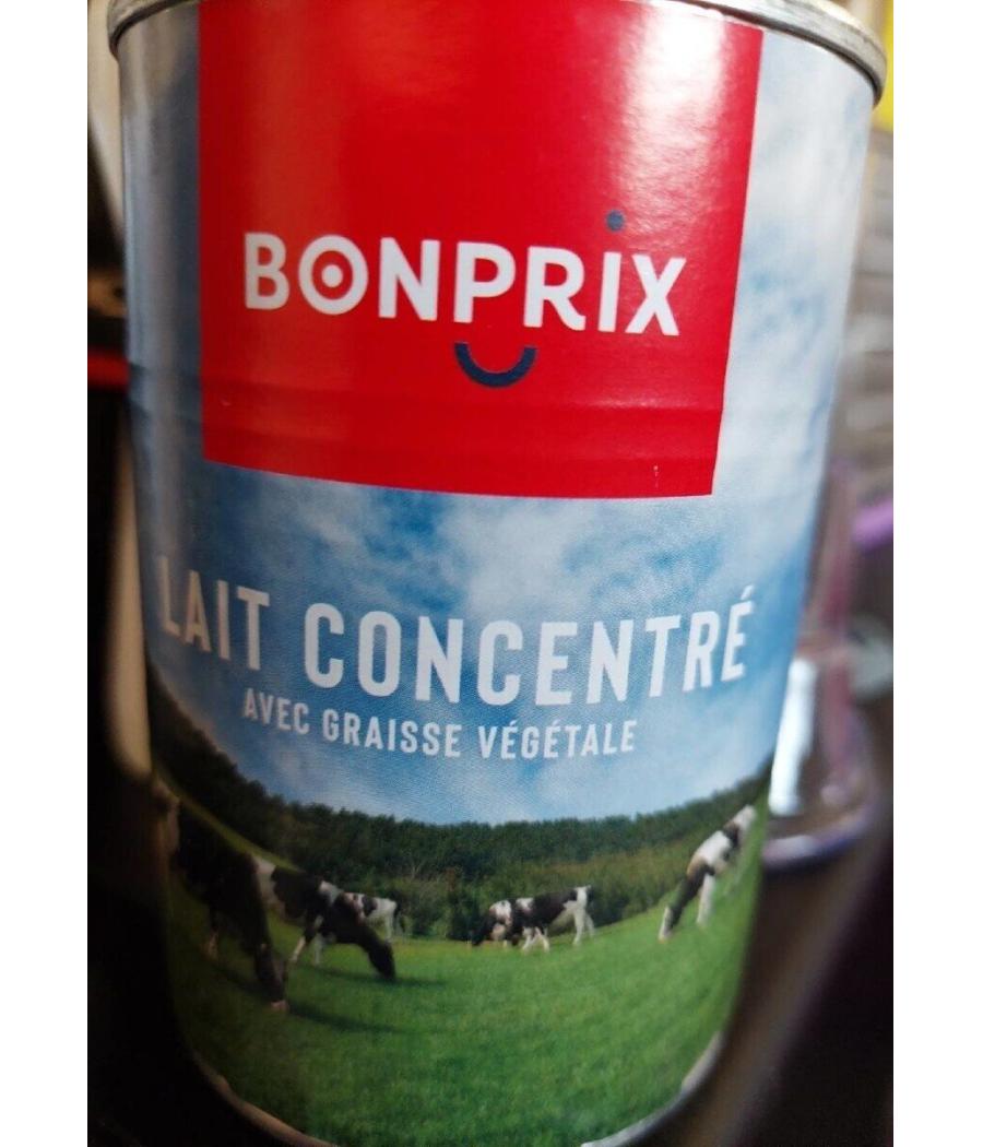 LAIT CONCENTRE BONPRIX 100G LAIT CONCENTRE BONPRIX 100G