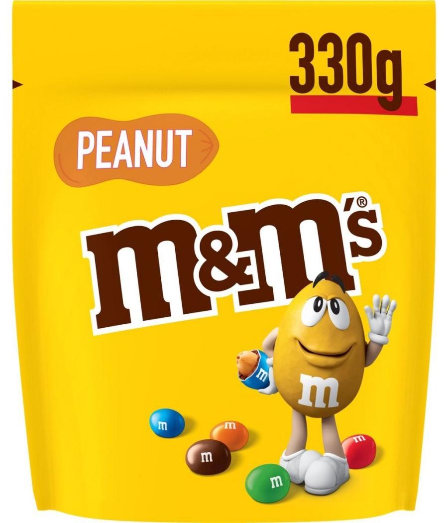 BONBON M&M'S PEANUT 330G BONBON M&M'S PEANUT 330G