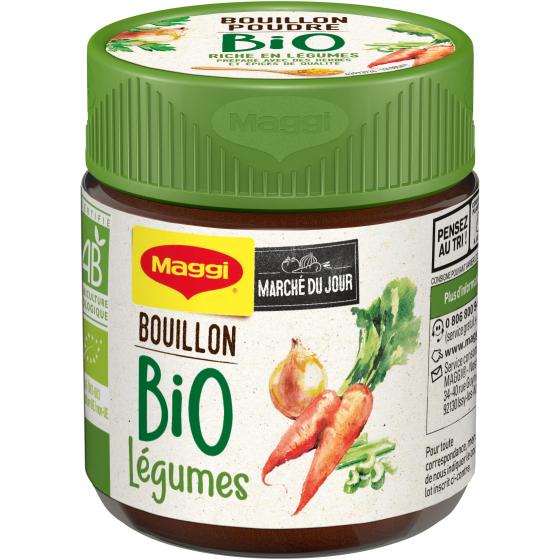BOUILLON POUDRE LEGUMES BIO MAGGI 110G