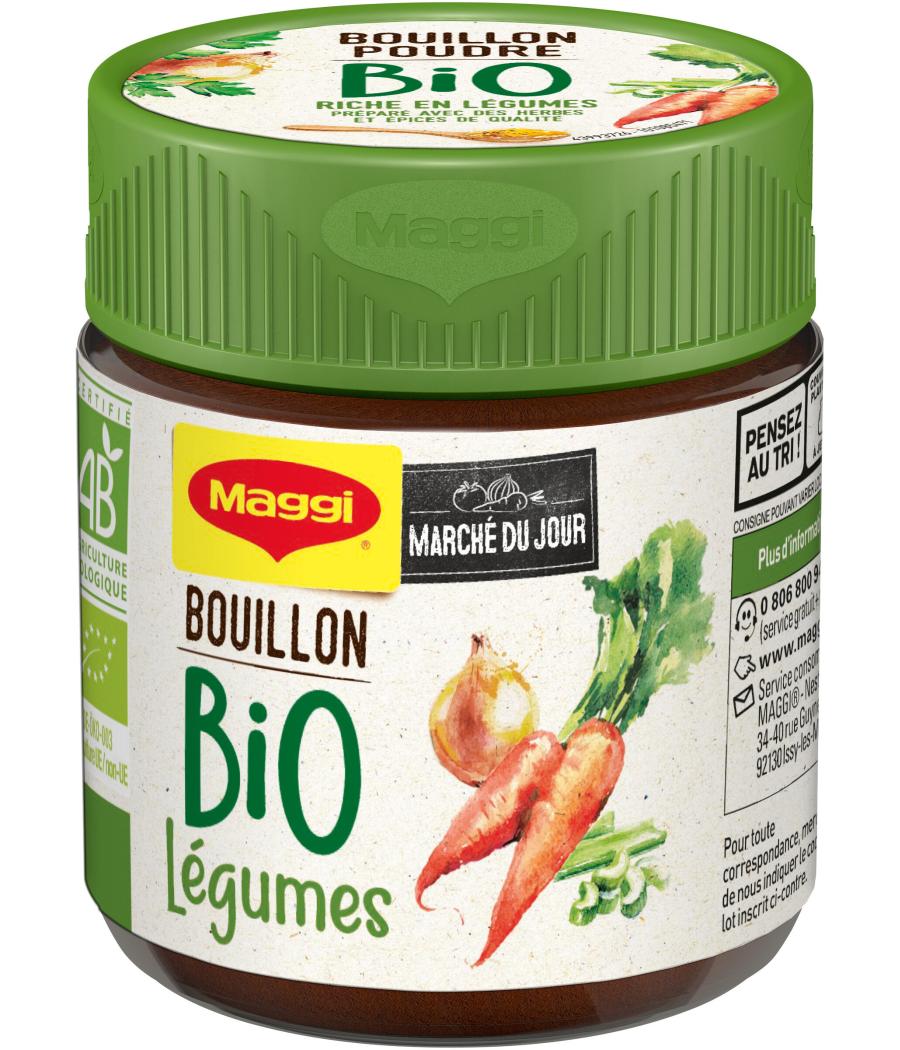 BOUILLON POUDRE LEGUMES BIO MAGGI 110G BOUILLON POUDRE LEGUMES BIO MAGGI 110G