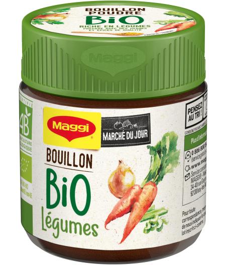 BOUILLON POUDRE LEGUMES BIO MAGGI 110G