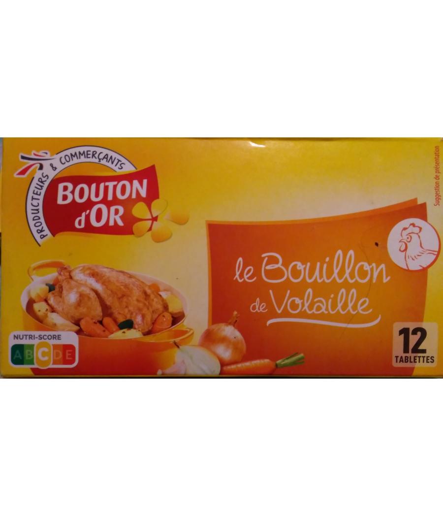 BOUILLON DE VOLAILLE BOUTON D'OR 120G BOUILLON DE VOLAILLE BOUTON D'OR 120G
