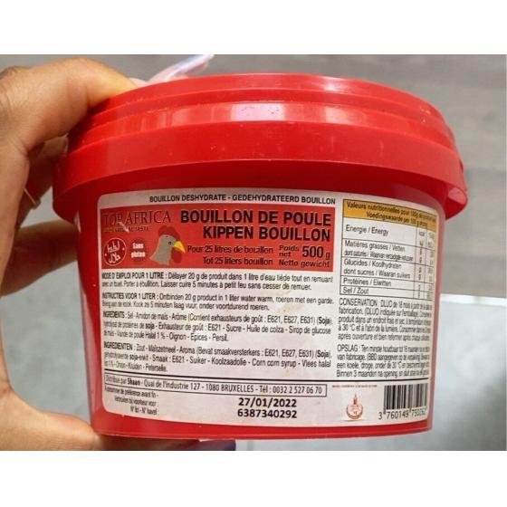 BOUILLON DE POULET TOP AFRICA 500G
