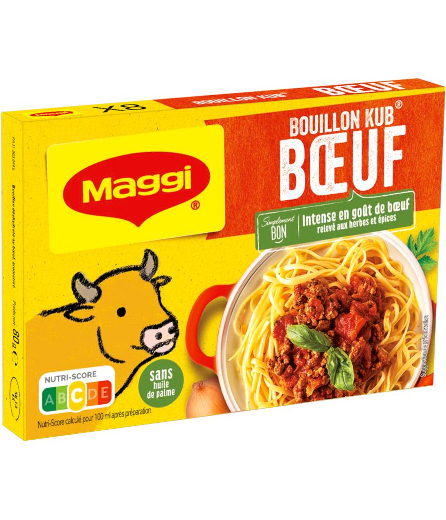 BOUILLON KUB BOEUF MAGGI 80G BOUILLON KUB BOEUF MAGGI 80G