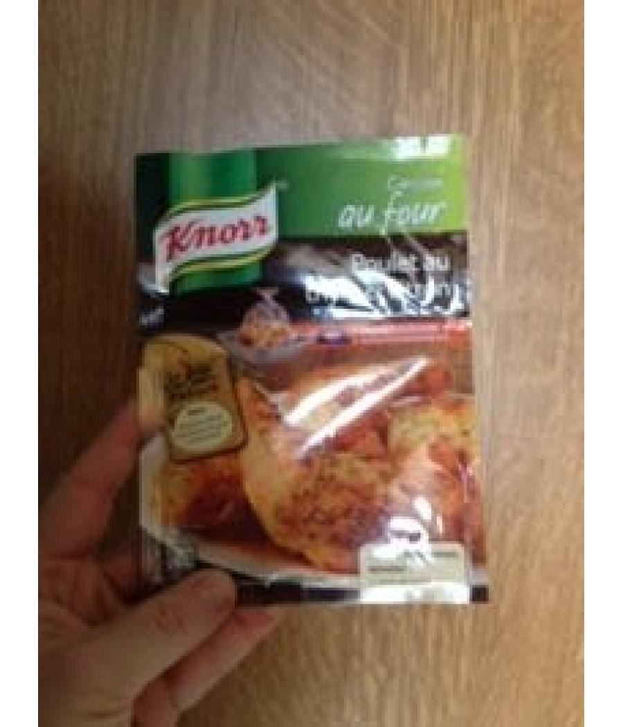PAPILLOTE POULET THYM CITRON KNORR 20G PAPILLOTE POULET THYM CITRON KNORR 20G