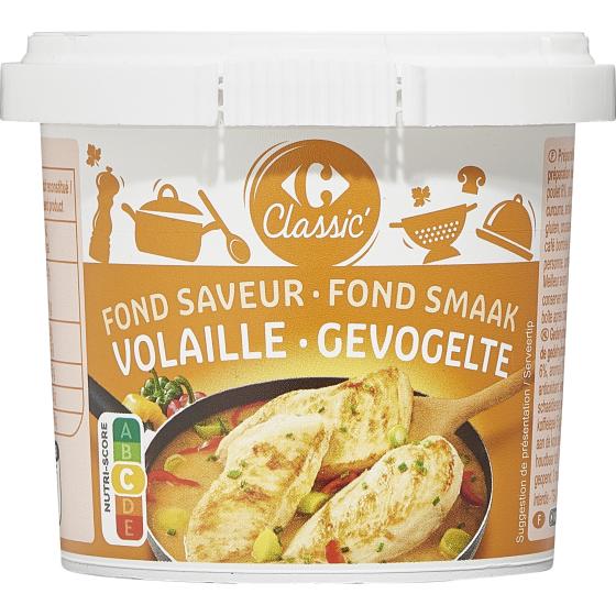 FOND SAVEUR VOLAILLE CARREFOUR 110G
