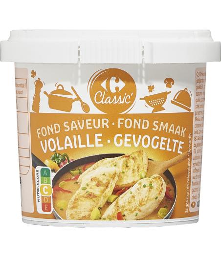 FOND SAVEUR VOLAILLE CARREFOUR 110G