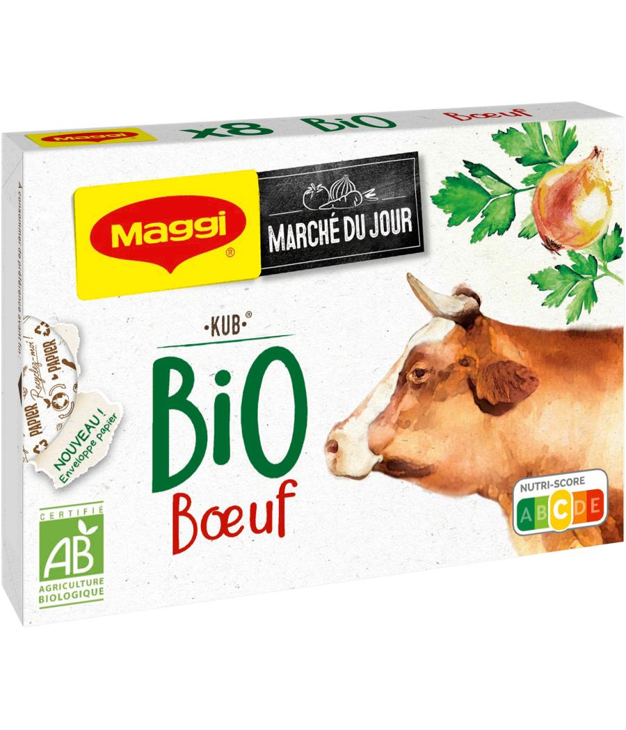 BOUILLON MAGGI KUB BIO BOEUF 80G BOUILLON MAGGI KUB BIO BOEUF 80G