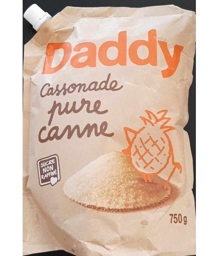 SUCRE DADDY CASSONADE PURE CANNE 750G SUCRE DADDY CASSONADE PURE CANNE 750G