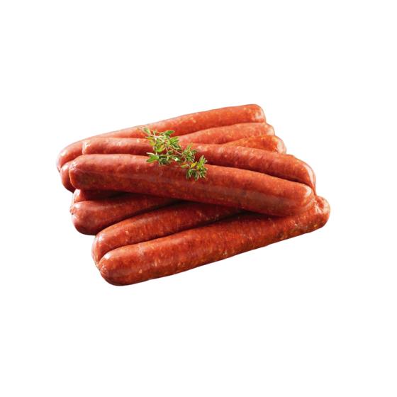 MERGUEZ DE BUF/MOUTON HALAL POCHE SOUS VIDE ELABORE EN FRANCE