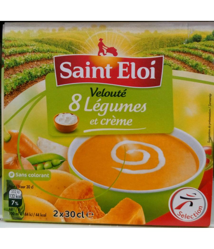 SOUPE SAINT ELOI VELOUTE 8 LEGUMES ET CREME 1000G SOUPE SAINT ELOI VELOUTE 8 LEGUMES ET CREME 1000G