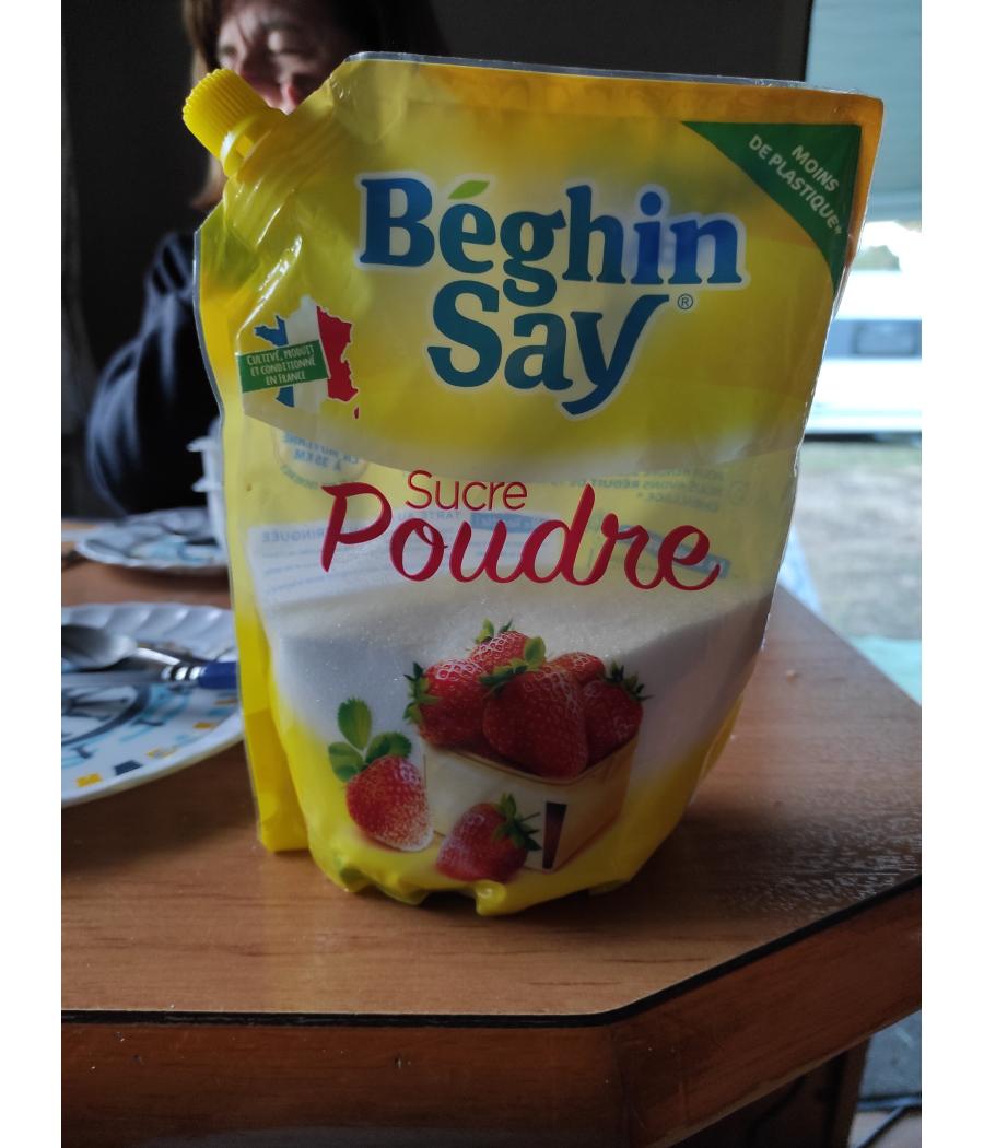 SUCRE BEGHIN SAY  EN POUDRE 750G SUCRE BEGHIN SAY  EN POUDRE 750G