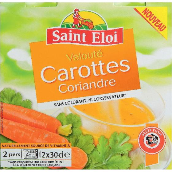 VELOUTE CAROTTES ET CREME 2*30CL