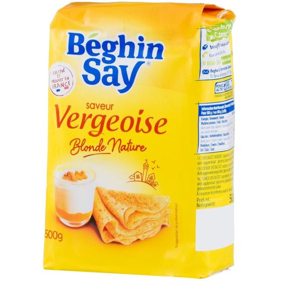 SAVEUR VERGEOISE BLONDE NATURE 500G