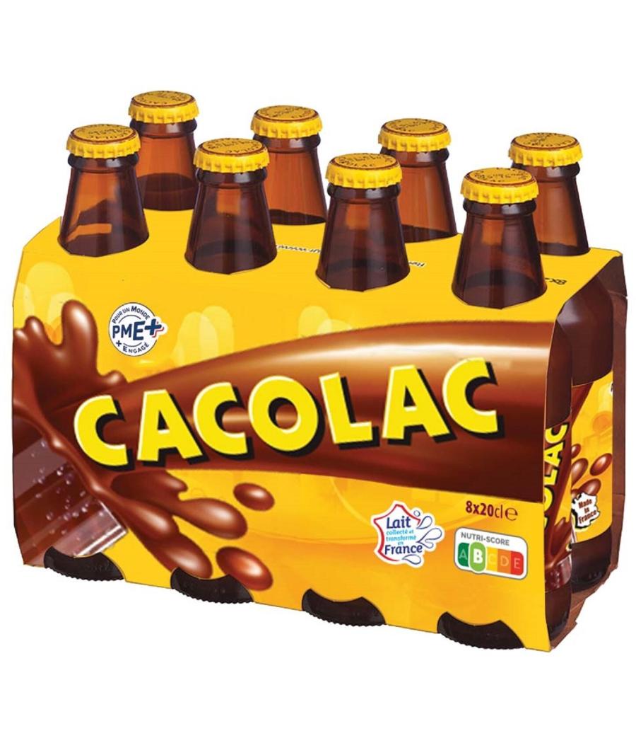 CACOLAC PACK DE 8 BOUTEILLES 20CL CACOLAC PACK DE 8 BOUTEILLES 20CL