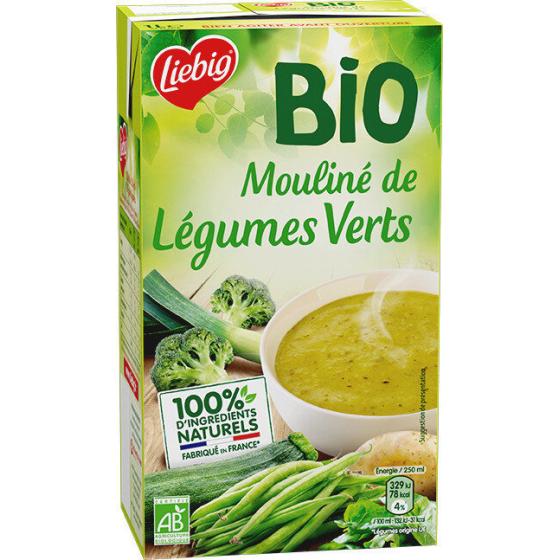 MOULINE DE LEGUMES VERTS BIO LIEBIG 1L.