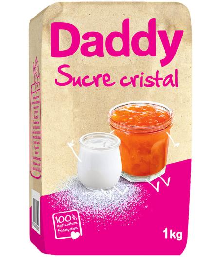 SUCRE CRISTAL EN SACHET DADDY 1KG