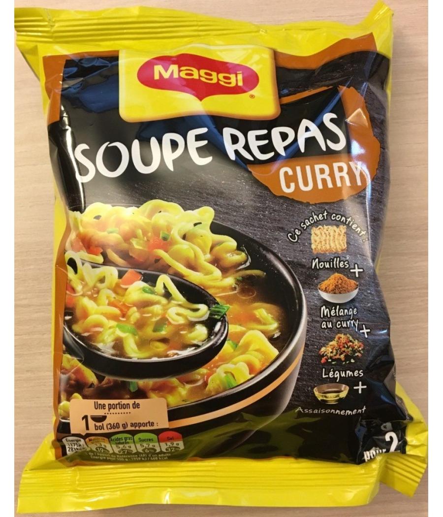 SOUPE REPAS FACON CURRY MAGGI 120G SOUPE REPAS FACON CURRY MAGGI 120G