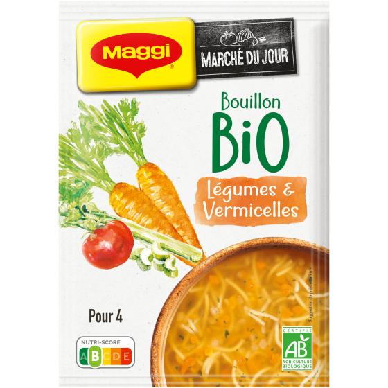 MAGGI BIO SOUPE BOUILLON DE LEGUMES 60 G