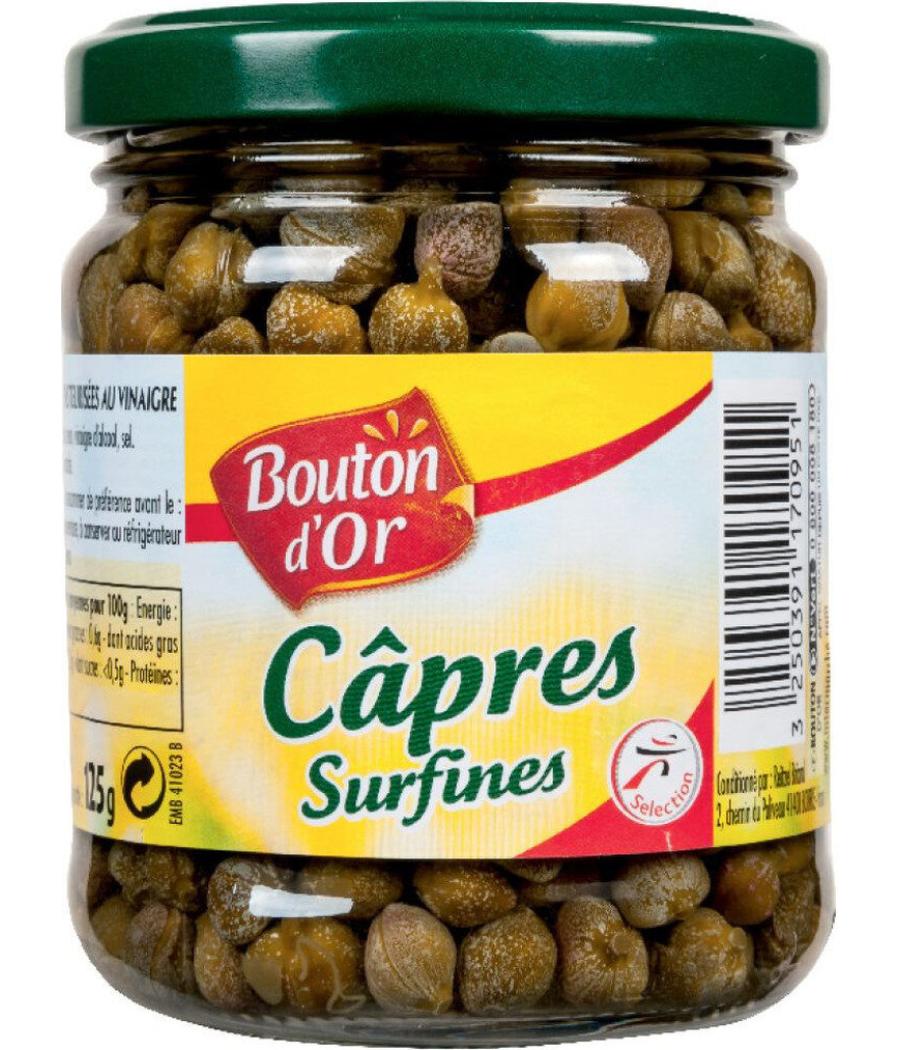 CAPRES SURFINES BOUTON D'OR 125G CAPRES SURFINES BOUTON D'OR 125G