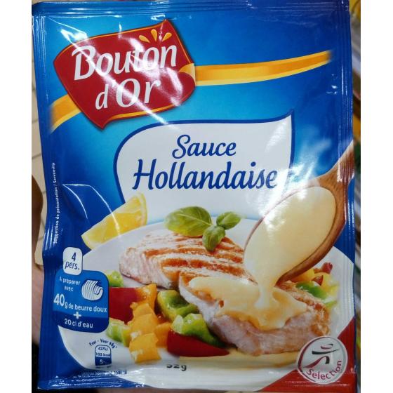 SAUCE HOLLANDAISE BOUTON D'OR 32G